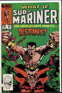 What If? #41 Direct Edition (1983) Namor the Sub-Mariner