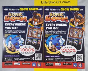Sonic Boom #1 Connecting Covers A B C D 2014 Archie Comics