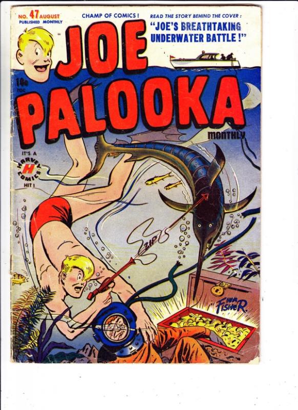 Joe Palooka Comics #47 (Aug-50) VG/FN Mid-Grade Palooka Joe