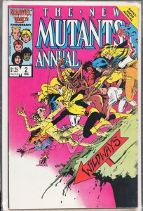 The New Mutants Annual #2 (1986) New Mutants [Key Issue]