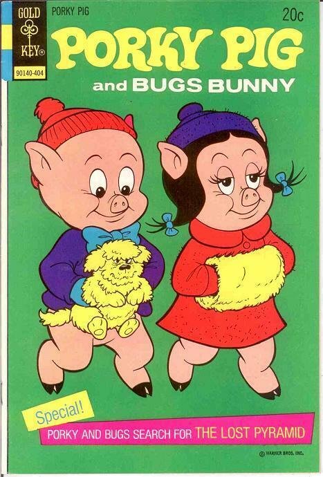 PORKY PIG (1965-1984 GK) 53 VF-NM   April 1974 COMICS BOOK