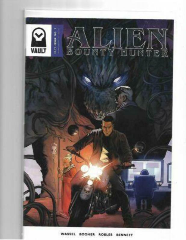 ALIEN BOUNTY HUNTER #1 - NM/NM+ VAULT COMICS - MODERN INDEPENDENT KEY