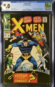 X-Men #39 1967 Marvel Comics CGC 8.0 White Pages