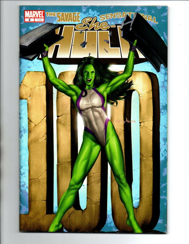 She-Hulk #100 - Slott - 1st Mr Orobourous & Mr Paradox - KEY - 2006 - VF/NM