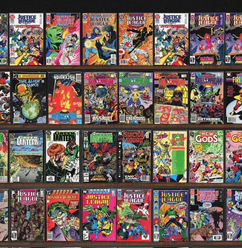 Huge Lot 150+ Comics with Justice League America, The Avengers & More!