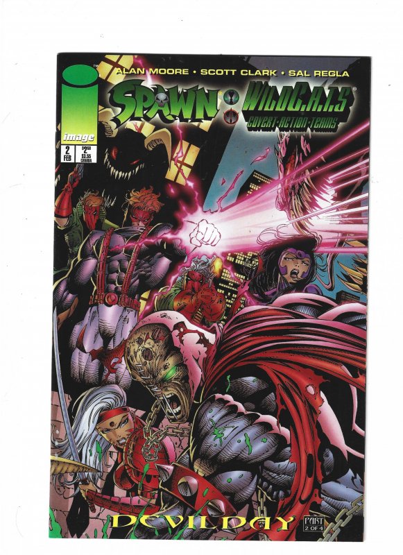 Spawn/WildC.A.T.S Complete Set 1 through 4 (1996)