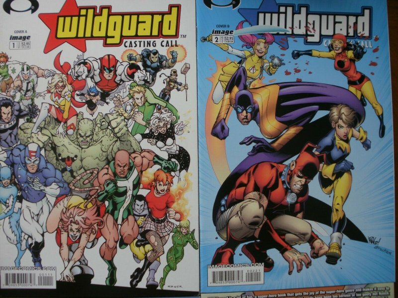 4 Image Comics WILDGUARD CASTING CALL #1 #2 #3 #5 (2003) 1A 2B 3B Nauck Stucker