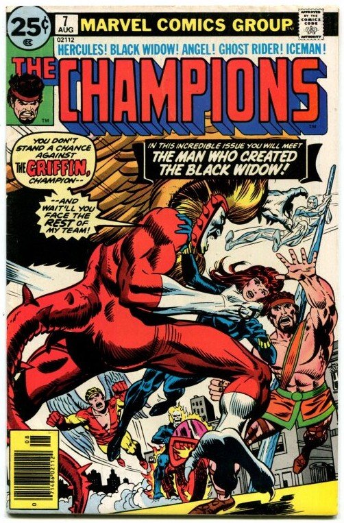 Champions #7 (7.0) 1976 Bronze Age Marvel