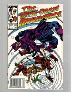 12 The West Coast Avengers Comics #17 18 19 20 23 24 25 42 44 61 Annual #1 2 GB2