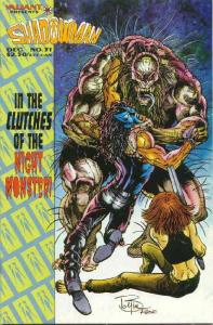 Shadowman #31 VF ; Valiant | Night Monster