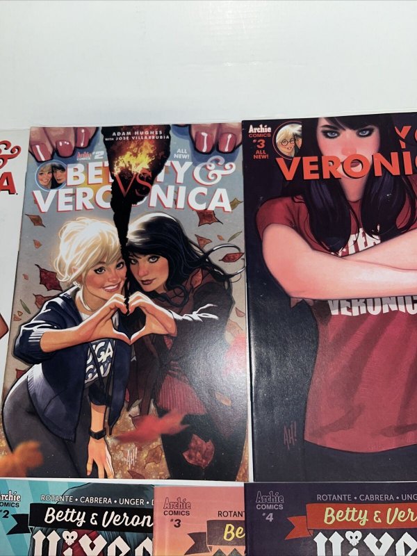 Betty & Veronica Vol  2 (2016) # 1-3 + Vixens (2018) # 1-5 (VF/NM) Set • Adam H