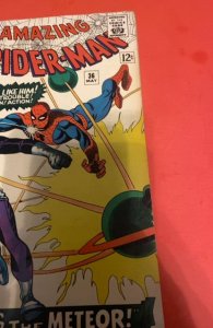 The Amazing Spider-Man #36 (1966)When the meteor fales