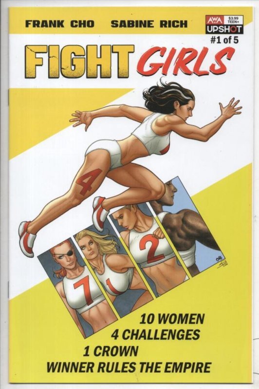FIGHT GIRLS #1, NM, AWA, Frank Cho, 2021, more Cho in store