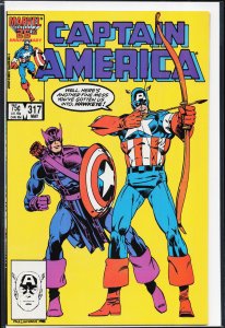 Captain America #317 (1986) Captain America