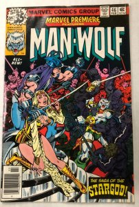 MARVEL PREMIERE 46  (February  1979) VG-F  David Kraft, George Perez MAN WOLF