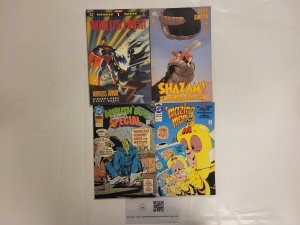 4 DC Comics #1 Ambush Bug #3 Mazing Man  #2 Shazam #1 World's Finest 53 TJ36