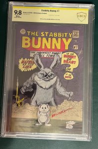 Stabbity Bunny #7 2018 Martin Dunn Graded CBCS 9.8 Scout Comics GB03