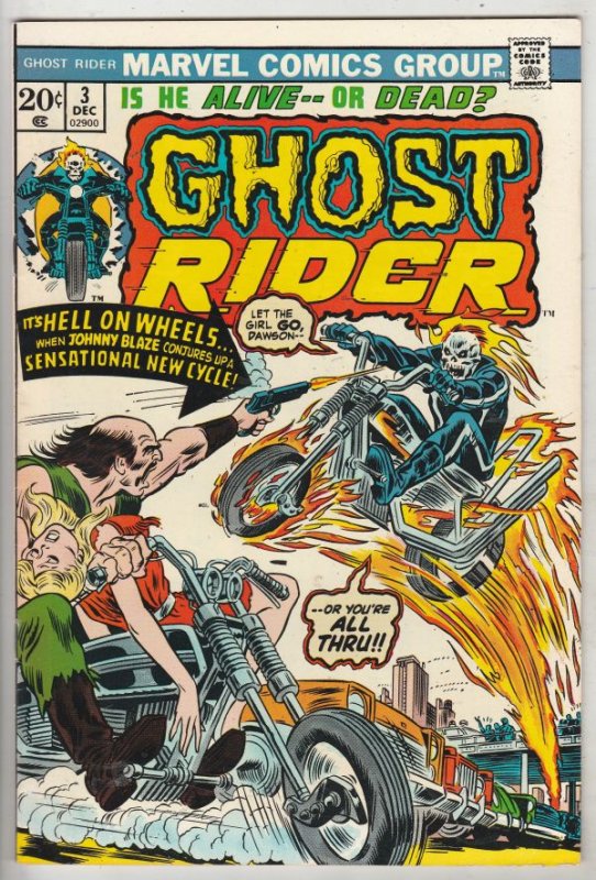 Ghost Rider, The #3 (Dec-73) NM- High-Grade Ghost Rider