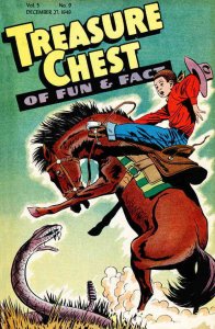 Treasure Chest of Fun and Fact #75 VF ; George A. Pflaum | vol 5 #9 December 194