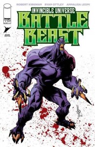 Invincible Universe Battle Beast #1 2025 Ottley 2nd Print Cover B Image EB72