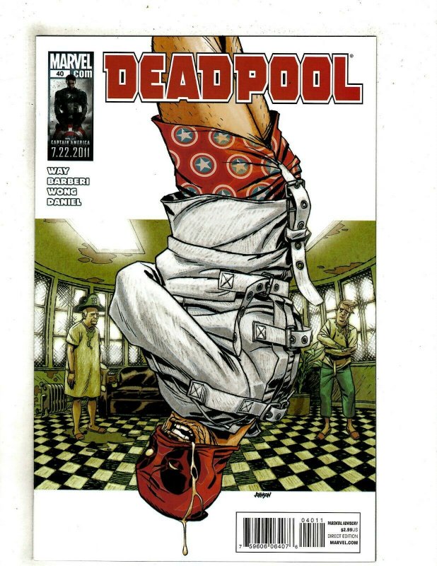 Lot Of 9 Deadpool Marvel Comic Books # 39 40 41 42 43 44 45 46 47 X-Force GE6 