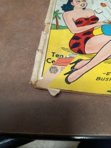 Tip Topper #10 1951-United-swimsuit-Fritzi-Li'l Abner-Ernie Bushmiller-Al Capp