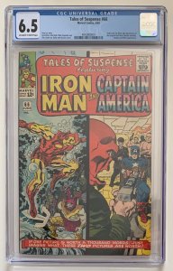 (1965) Tales Of Suspense #66! 1st Silver Age RED SKULL CGC 6.5 OW/WP!