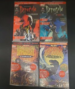 4PC DRACULA/ RAY BRADBURY LOT (9.4) POLYBAGGED!!