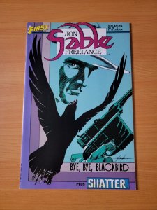 John Sable, Freelance #28 ~ NEAR MINT NM ~ 1985 First Comics