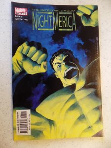 INCREDIBLE HULK NIGHT MERICA # 1