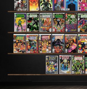 Huge Lot 140+ Comics with Green Lantern, Generation X, X-O Manowar & More!
