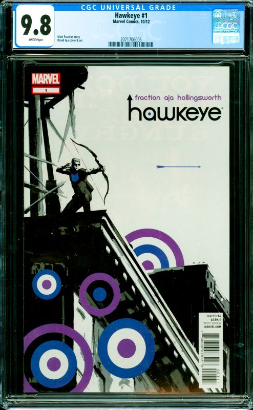 Hawkeye #1 CGC Graded 9.8