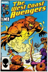 West Coast Avengers #6  >>> 1¢ Auction! No Resv! See More!