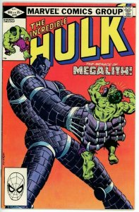 Incredible Hulk #275 (1962) - 8.0 VF *Call Him... Megalith*