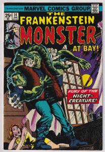 The Frankenstein Monster #14 (1975) Frankenstein Monster