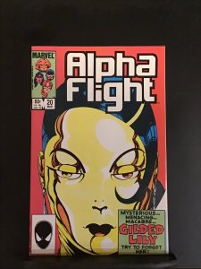 Alpha Flight #20 (1985) Alpha Flight