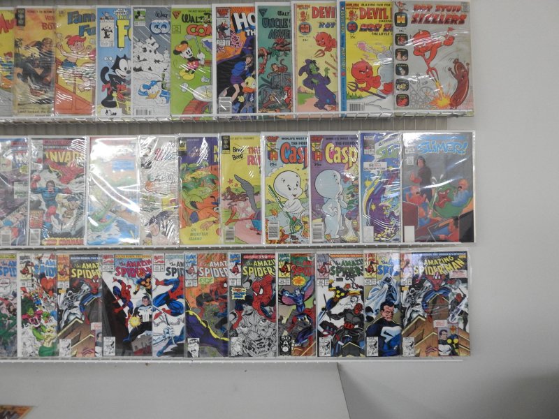 Huge Lot 120+ Comics W/Classic's Illustrated, Spider-Man,  + More! Avg V...