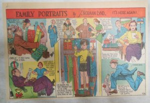 Family Portraits by J Norman Lynd It's Here Again 12/22/1940 Size 11 x 15 inch