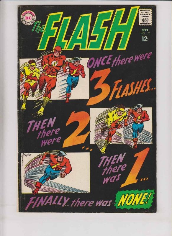 Flash #173 FN september 1967 - silver age dc comics - carmine infantino