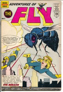 Adventures Of The Fly #19 1962-Archie-Fly-Girl cover & solo story-FN-