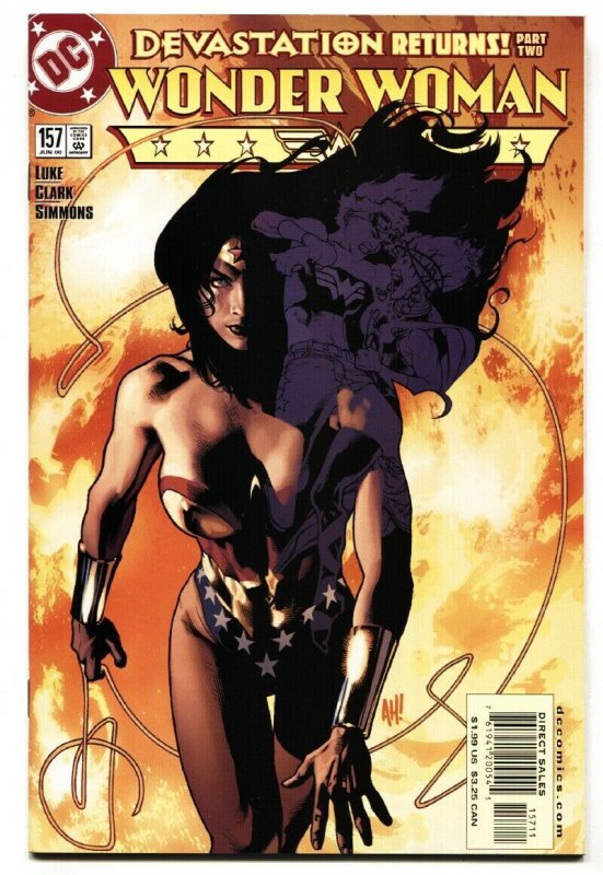 WONDER WOMAN #157 DC comic book Adam Hughes cover art VF/NM