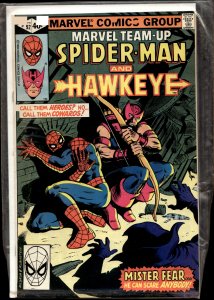 Marvel Team-Up #92 (1980) Hawkeye [Key Issue]