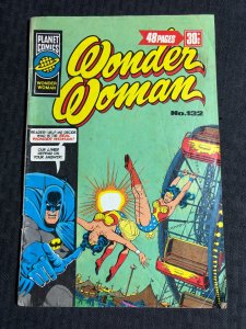 Vintage WONDER WOMAN Planet Comics #132 GD 2.0 Batman AUSTRALIAN