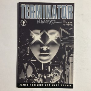 Terminator One Shot 1991 Signed by Matt Wagner Dark Horse NM near mint