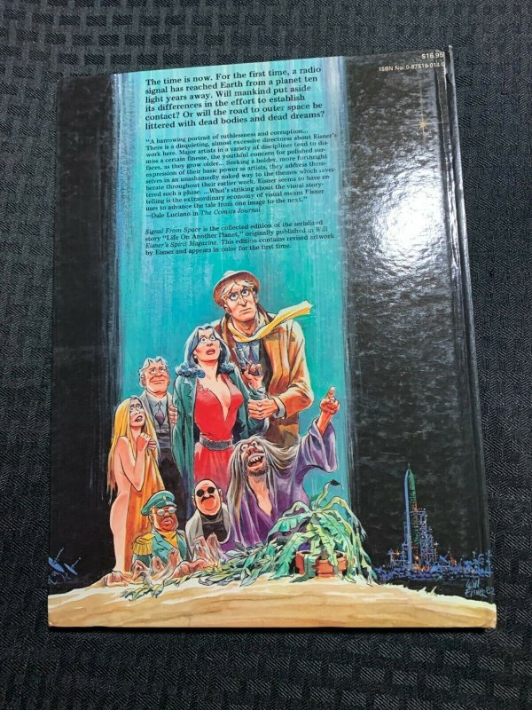 1983 SIGNAL FROM SPACE Will Eisner HC FN 6.0 Kitchen Sink / Fisherman Collection