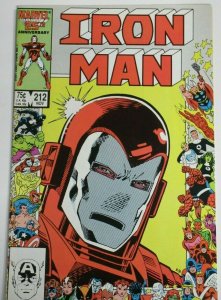 INVINCIBLE IRON MAN#212 VF 1986 MARVEL COMICS