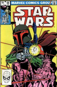 Star Wars #68 VF ; Marvel | Boba Fett Cover