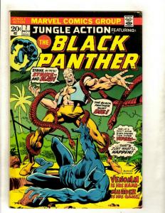 Jungle Action # 7 FN- Marvel Comic Book Feat. Black Panther Wakanda Ape NP9