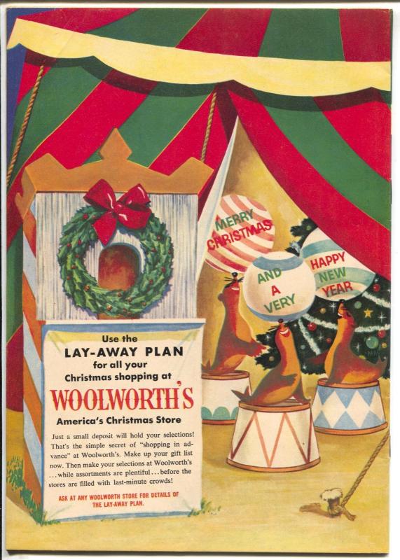 Woolworth's New Christmas Book 1954-Santa & Big Top-comics-toy ads-VF-
