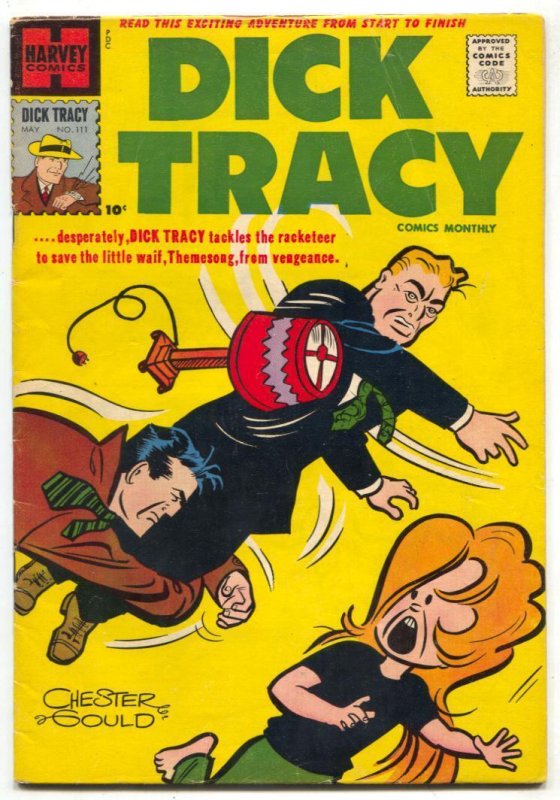 Dick Tracy #116 1957-CHESTER GOULD-Harvey Comics VG/F